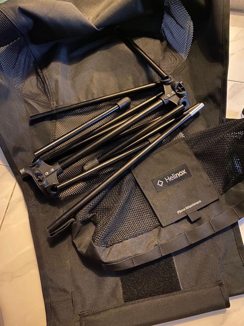 Helinox chair two all black
