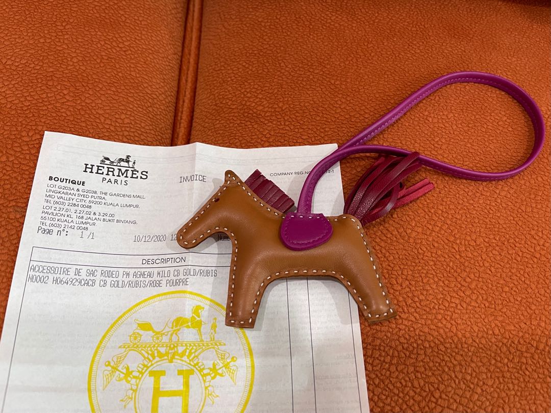 Hermes rodeo charm price 2020 2025