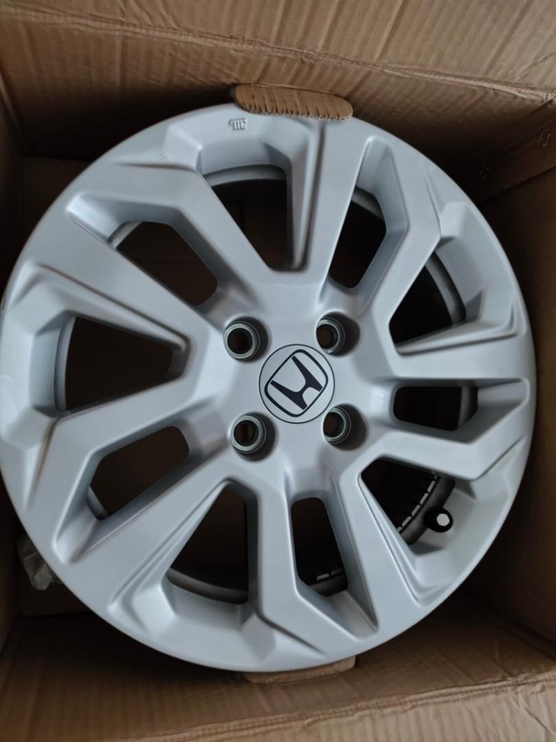 Honda Jazz Original stock Rims, Car Accessories, Tyres & Rims on Carousell