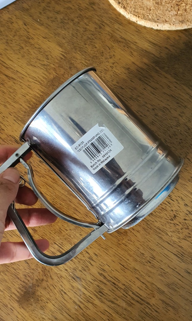 IKEA IDEALISK Flour Sifter, Stainless Steel, Furniture & Home Living