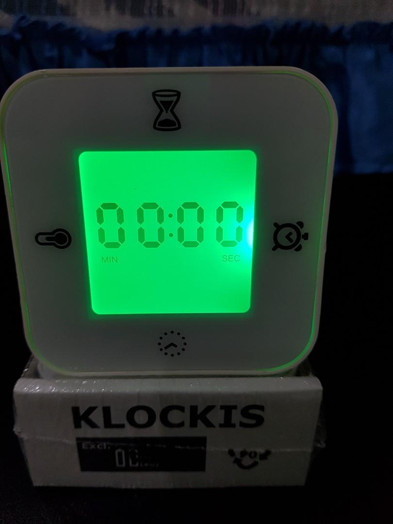 IKEA Klockis alarm clock, Furniture & Home Living, Home Decor, Clocks