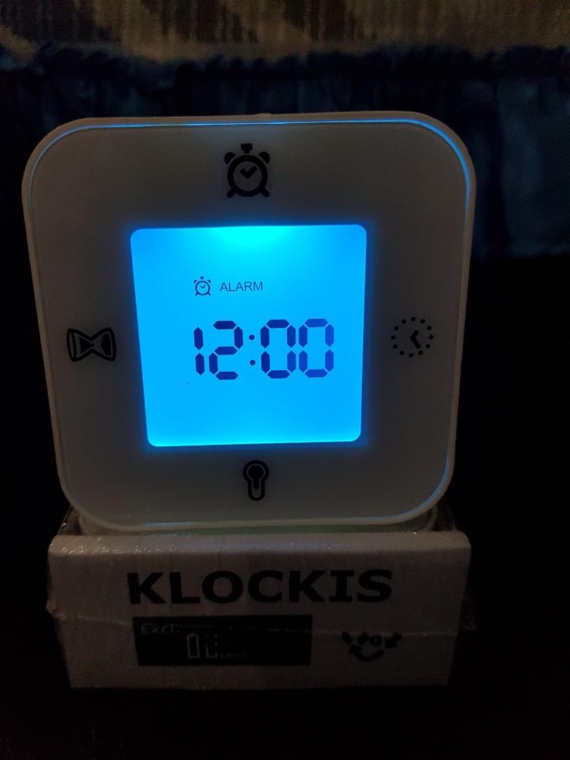 IKEA Klockis alarm clock, Furniture & Home Living, Home Decor, Clocks