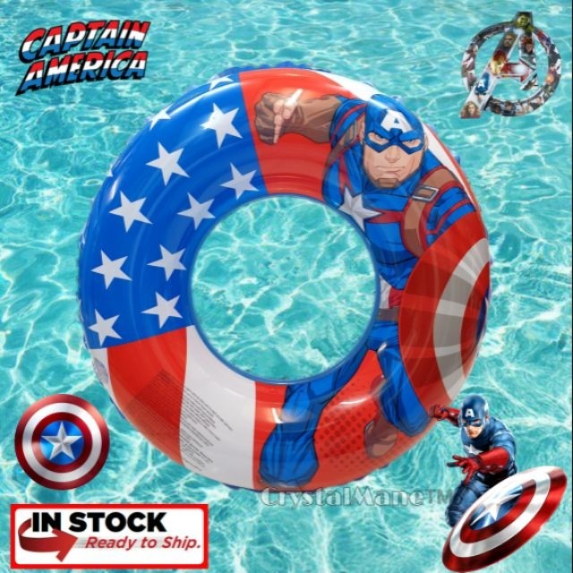 Captain america sales pool float