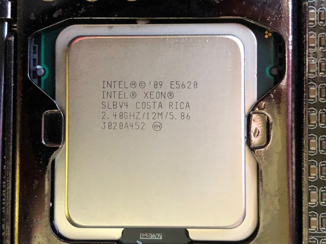 Intel 2.4Ghz E5620 Costa Rica Xeon Processor x 2 for Dual Xeon