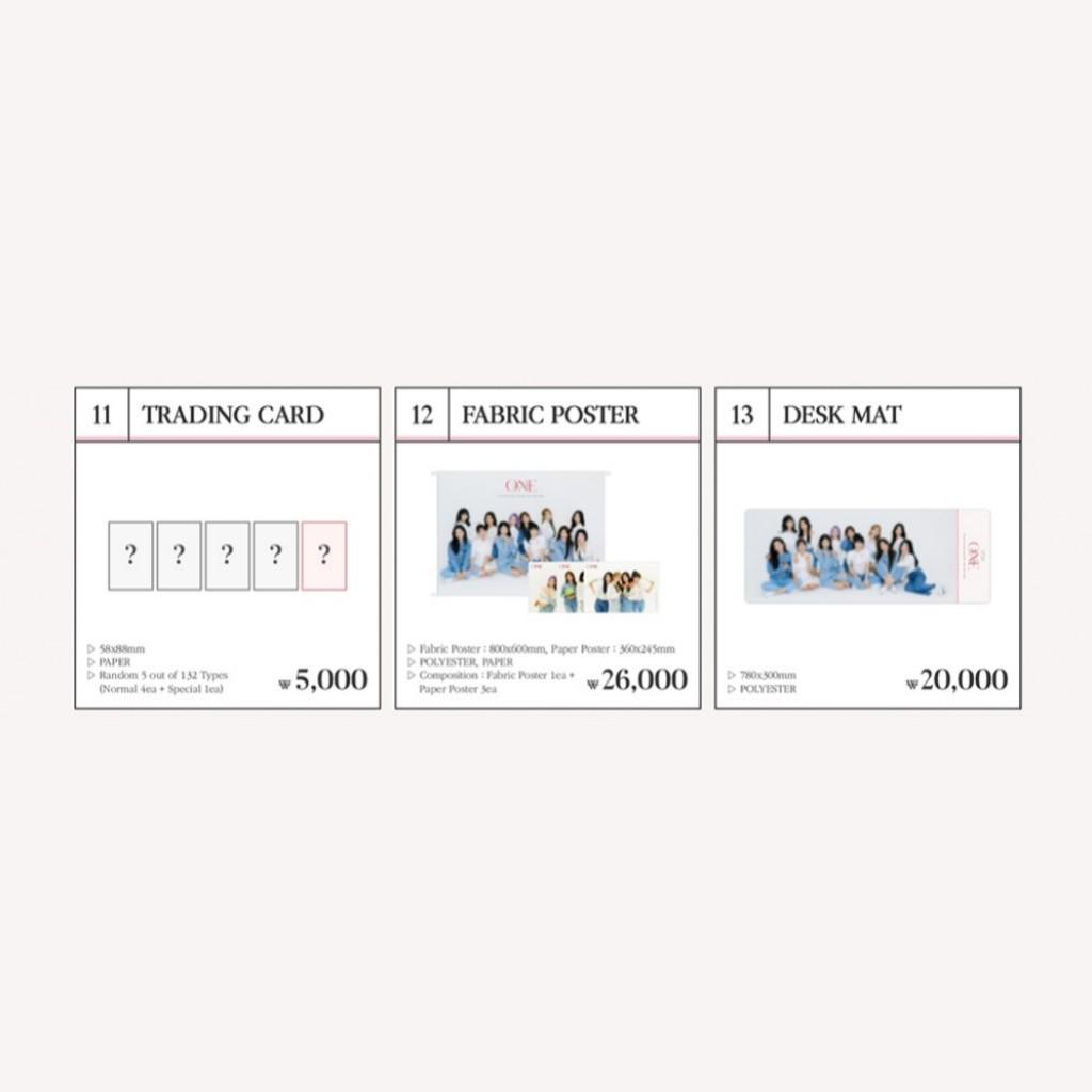 急團] IZ*ONE ONE THE STORY 代購, 興趣及遊戲, 收藏品及紀念品, 韓流