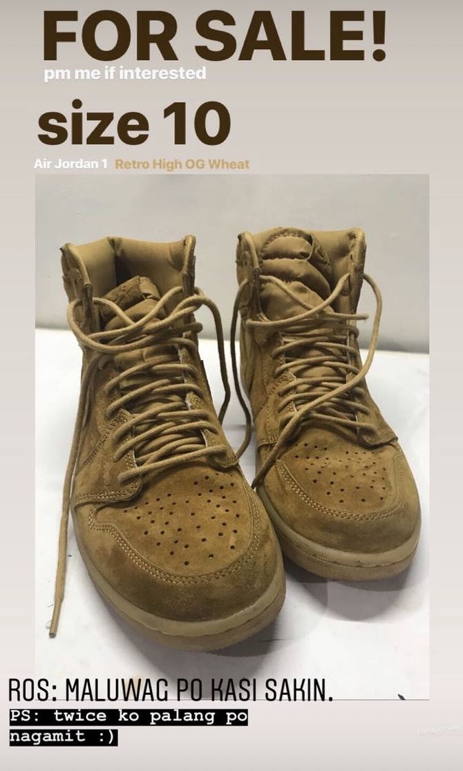 wheat jordan 10