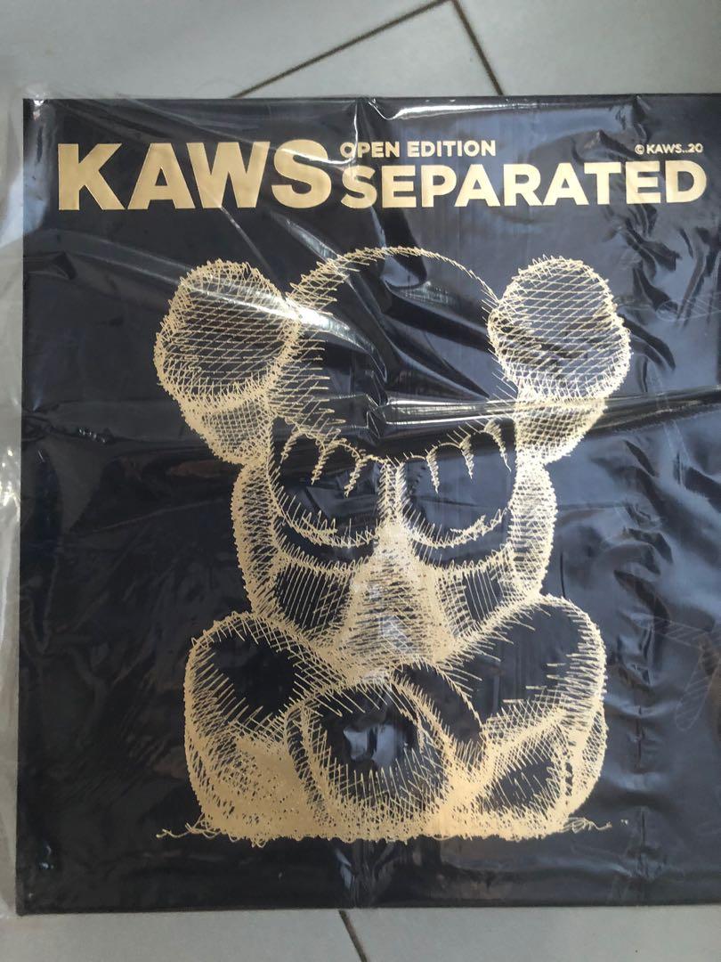 KAWS Separated Figure (black), Hobbies & Toys, Toys & Games on ...