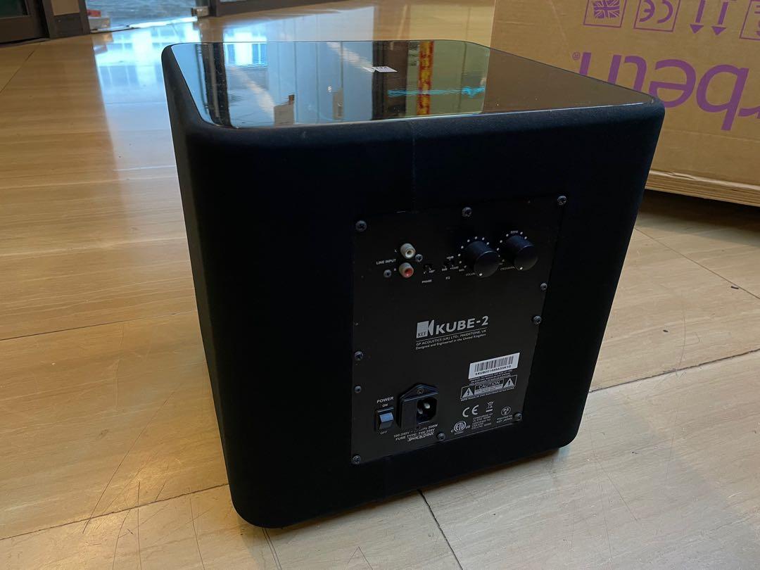 KEF Kube 2 Active Subwoofer, Audio, Soundbars, Speakers & Amplifiers on Carousell