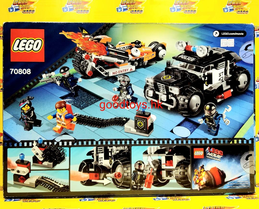 全新未開封LEGO 70808 LEGO MOVIE SUPER CYCLE CHASE , 興趣及遊戲