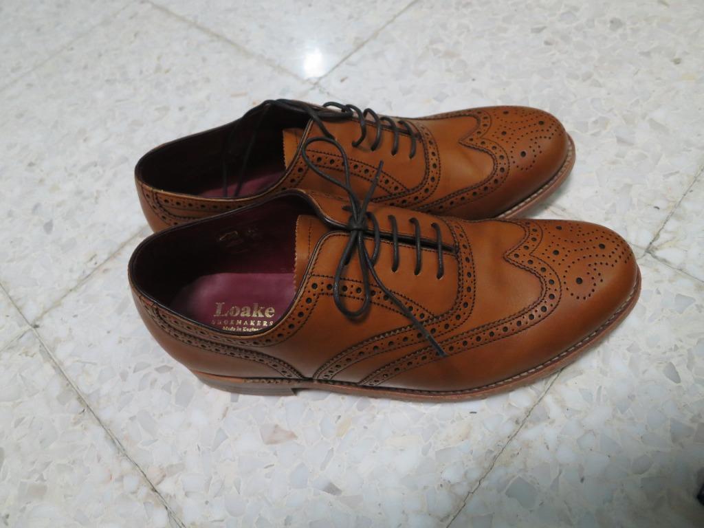Loake Viv Ladies leather Brogues UK8 dress shoes