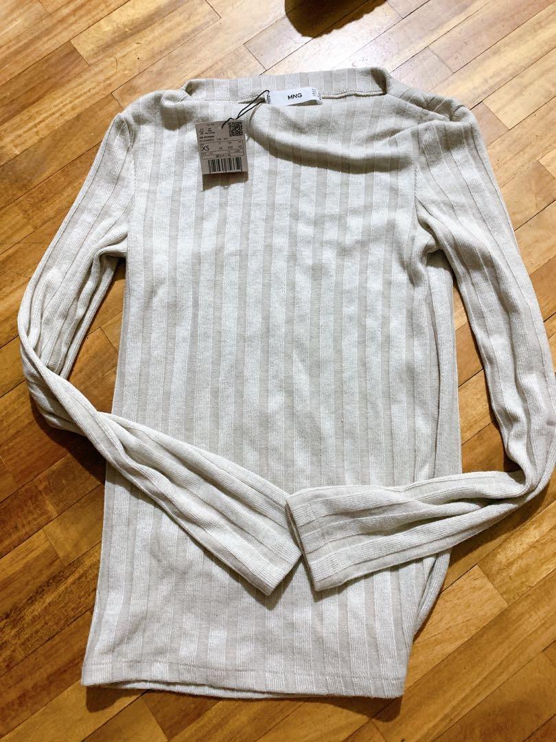 Mango long sleeves top (Category: Blouses) located in Makati City. Submitted by celers (Listing ID 1075879163, Image 1). Description: Bought for 795 on sale NEVER USED due to wrong size.