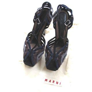 Marni Italy Caged Heels
