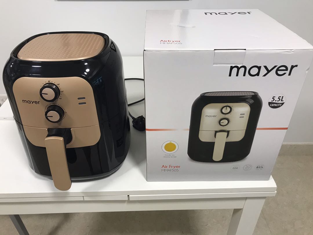 Mayer 5.5l air fryer MMAF505, TV & Home Appliances, Kitchen Appliances