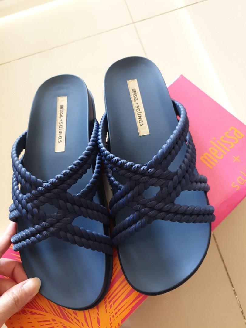 FLASH SALE Melissa Cosmic Salinas Sandals authentic and brand new Women s Fashion Footwear Flipflops and Slides on Carousell