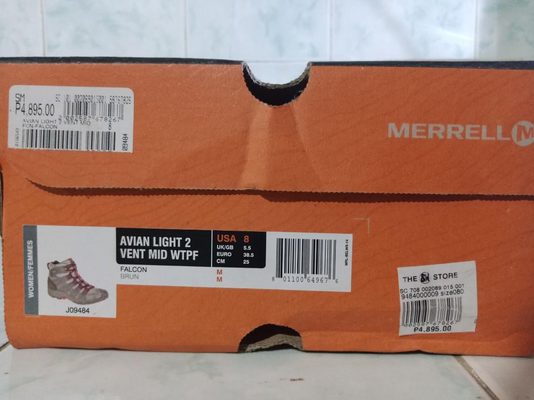 Merrell avian light discount 2 vent mid wtpf