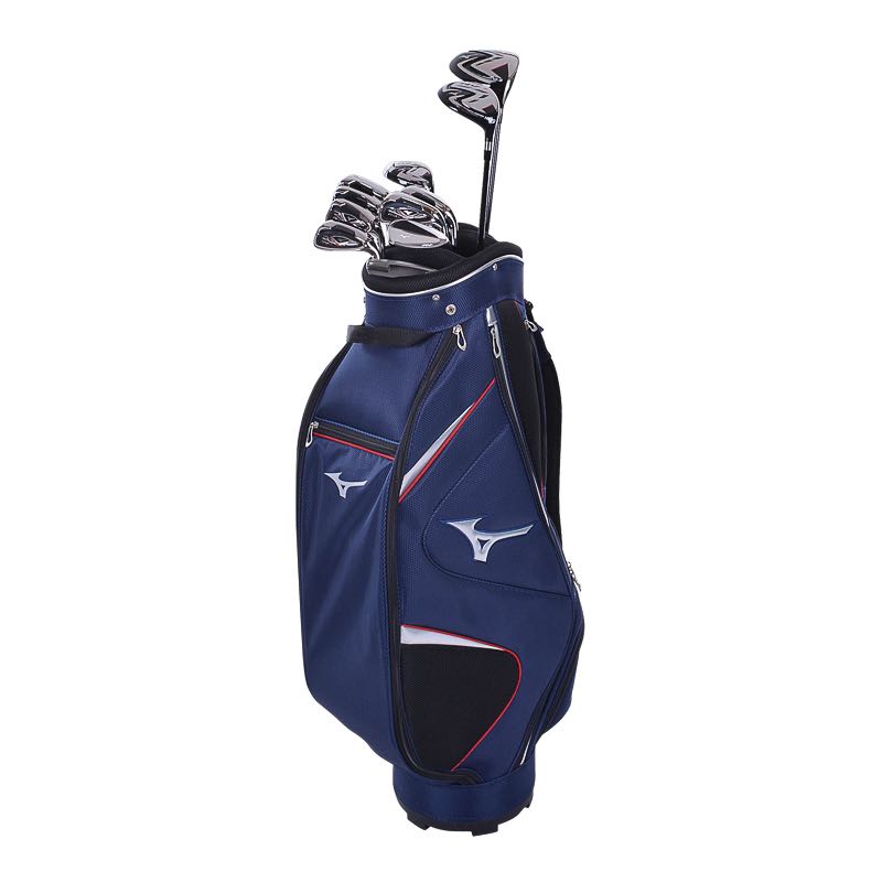 blue mizuno golf bag