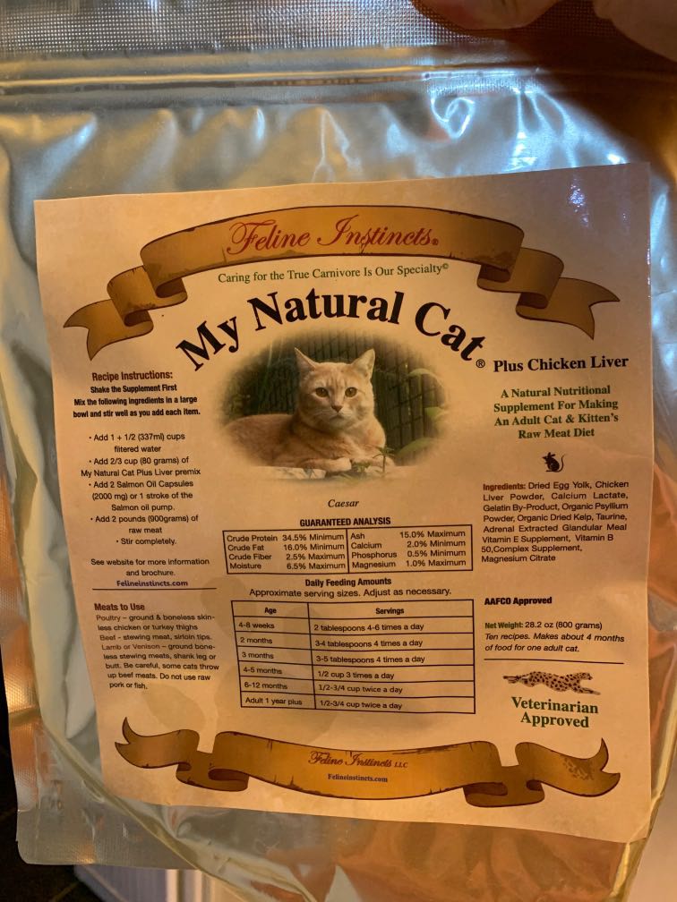 My shop natural cat