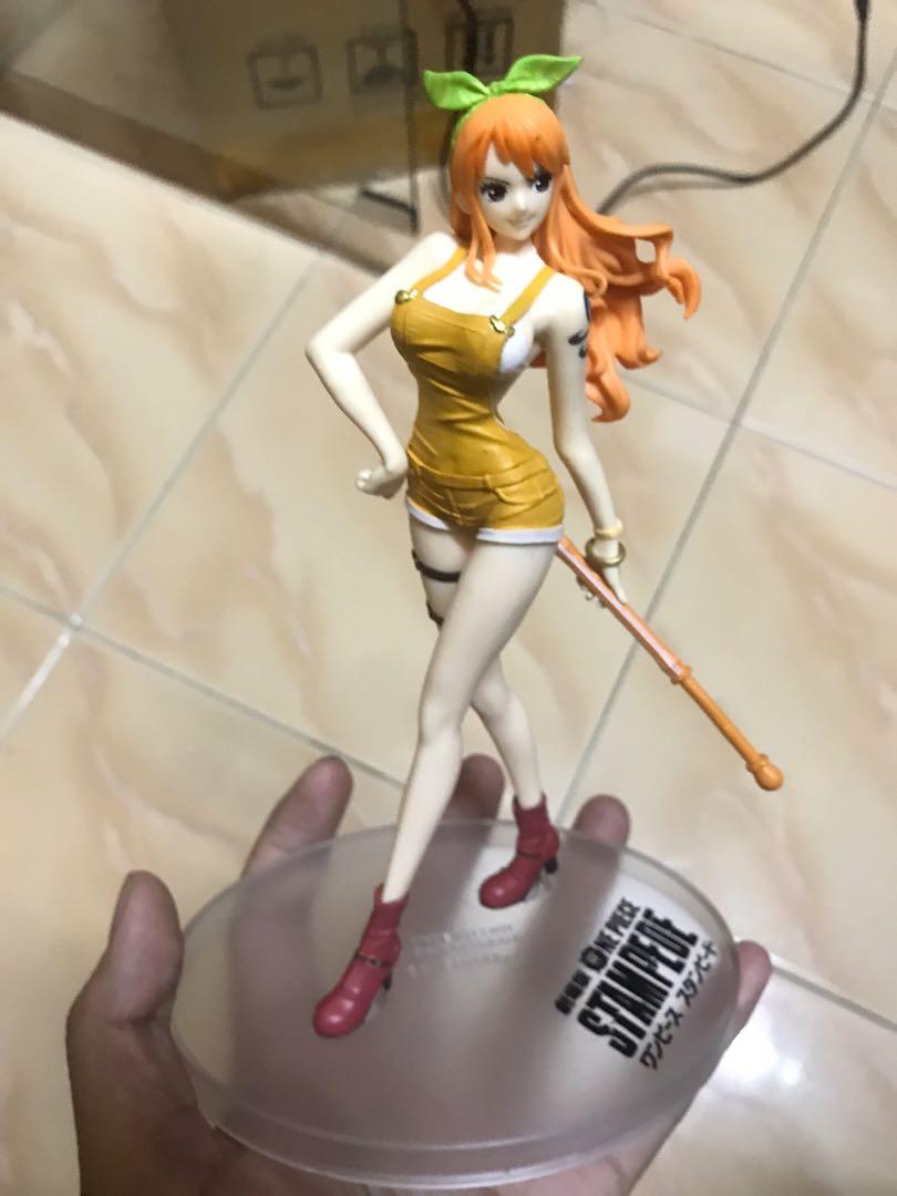 BANDAI Ichiban Kuji One Piece Stampede All star Prize D NAMI Figure JA —  ToysOneJapan