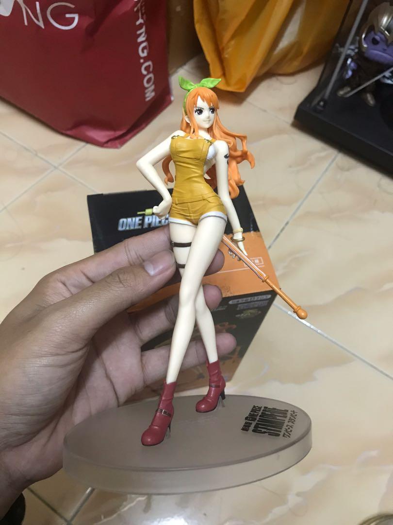 BANDAI Ichiban Kuji One Piece Stampede All star Prize D NAMI Figure JA —  ToysOneJapan