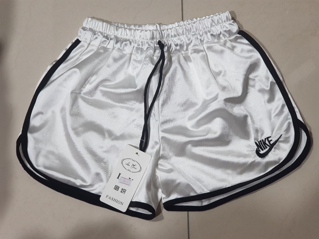 silk nike shorts