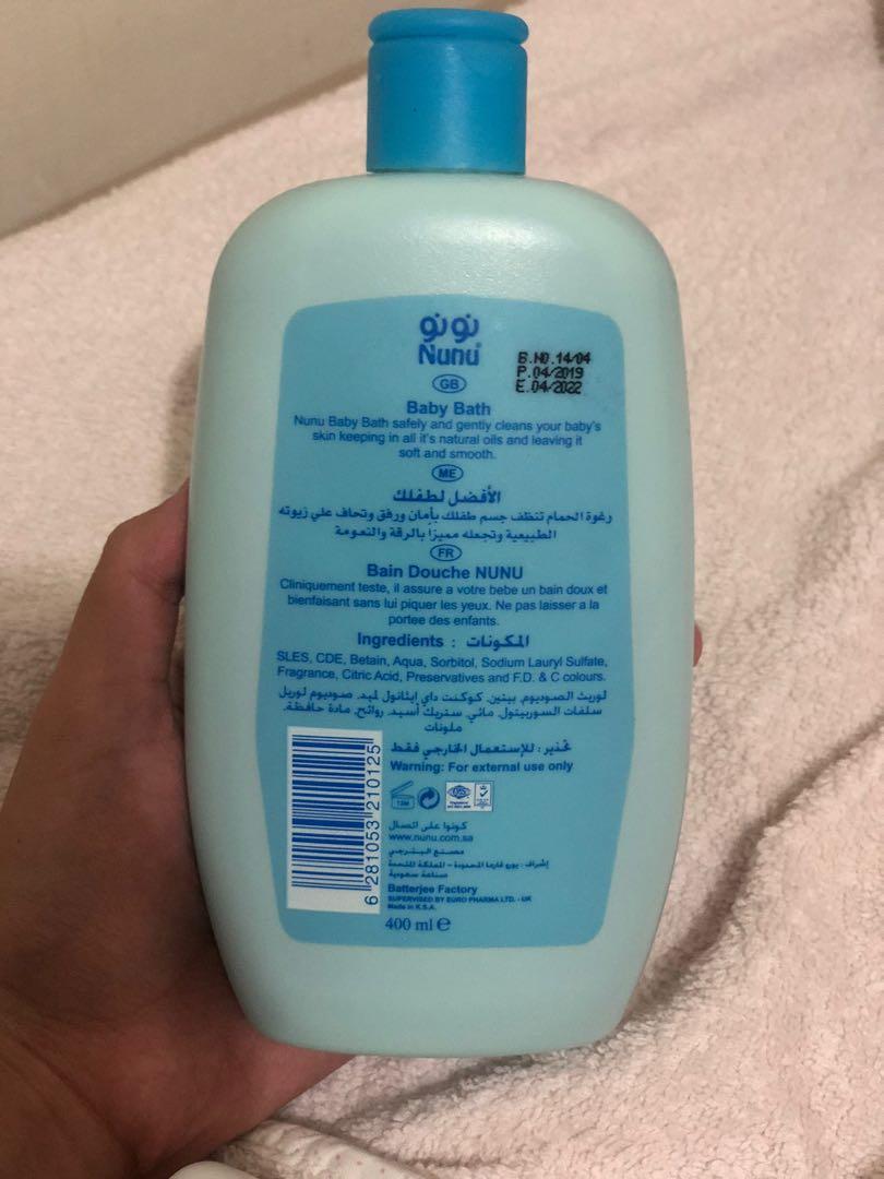 Nunu Baby Bath 400ml (6281053210125)