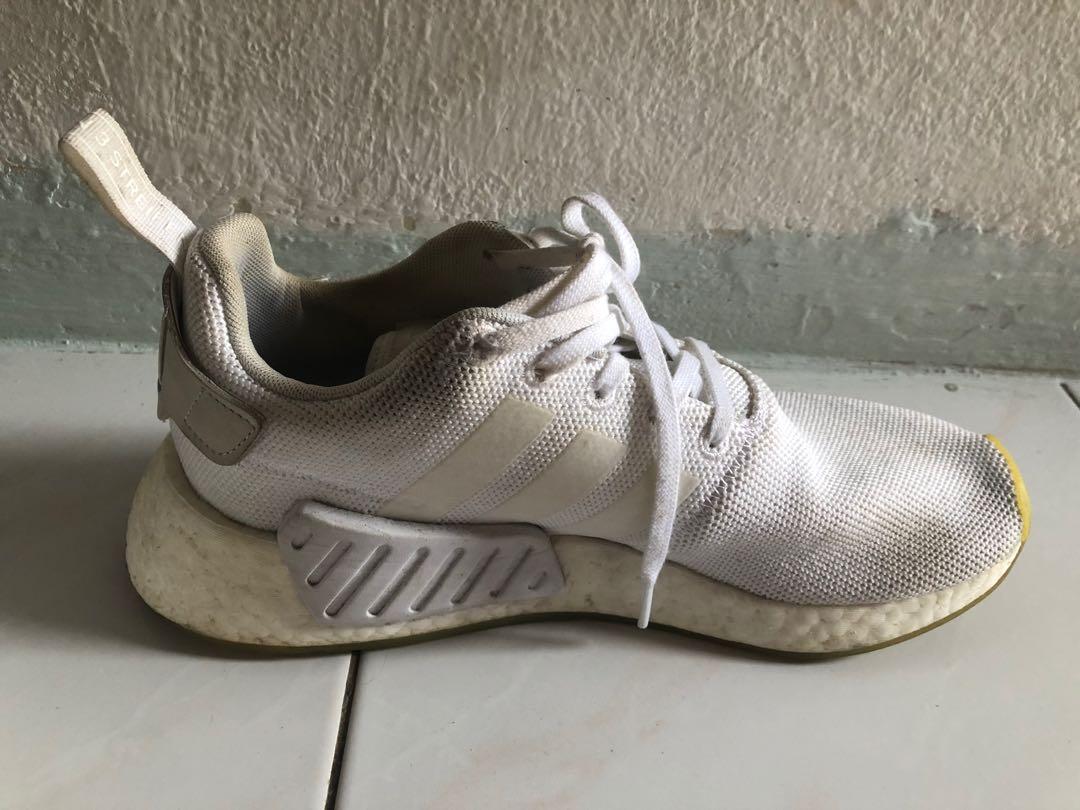 Adidas nmd r2 white mens hot sale