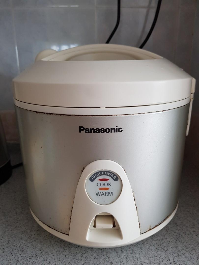 Panasonic electric rice cooker, TV & Home Appliances, Kitchen