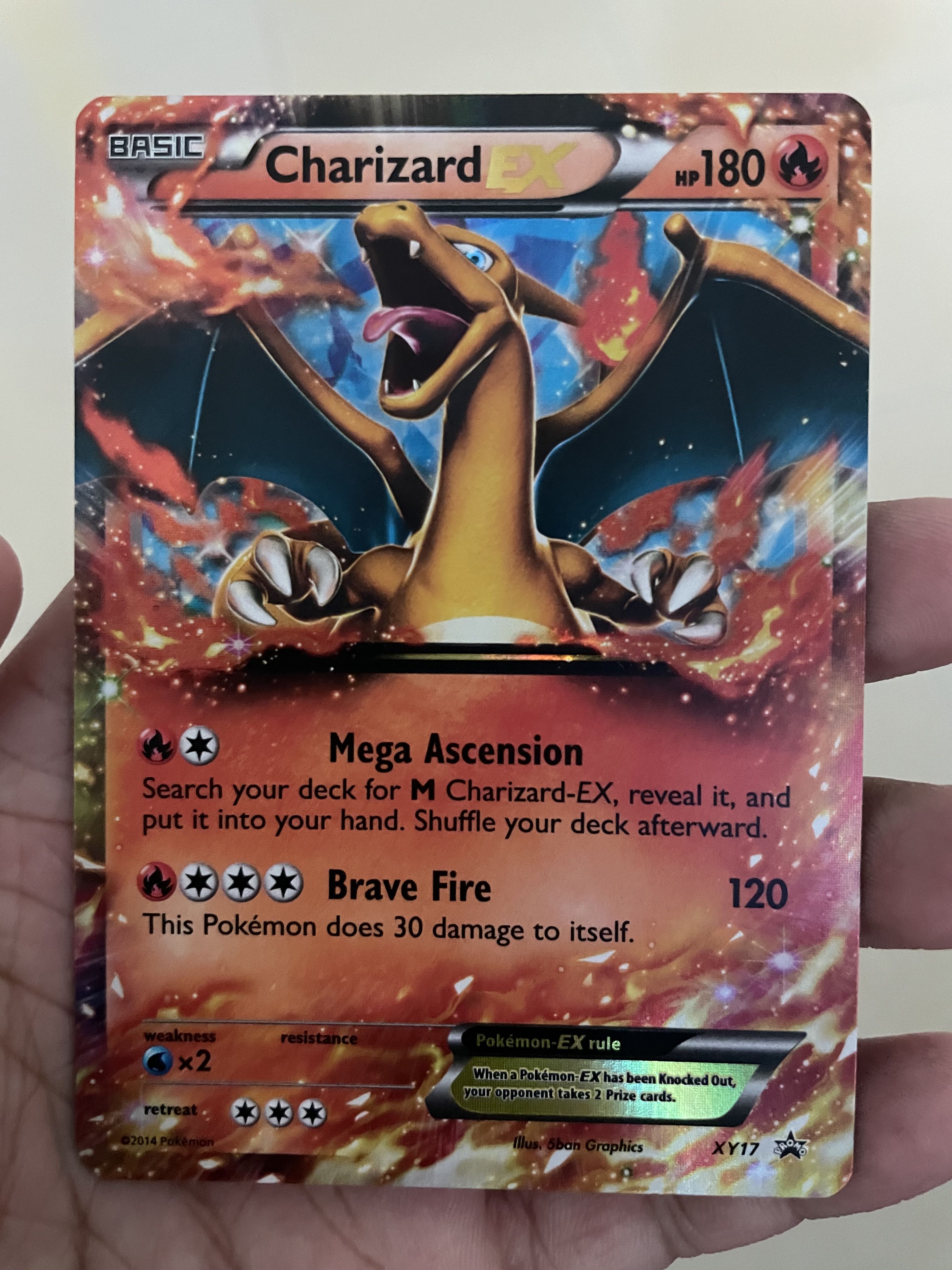 Pokemon Tcg Charizard Ex Xy17 Ultra Rare Promo Pokemon Xy Hobbies Toys Toys Games On Carousell