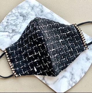 Premium handmade Tweed facemask