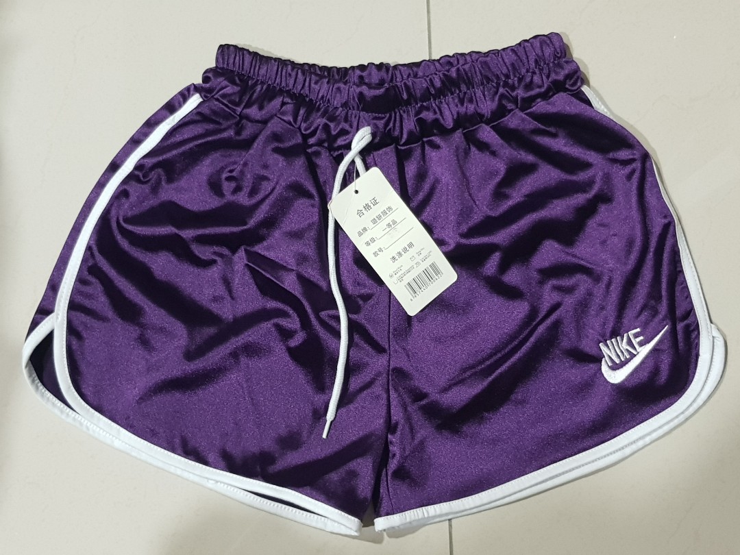 silk nike shorts