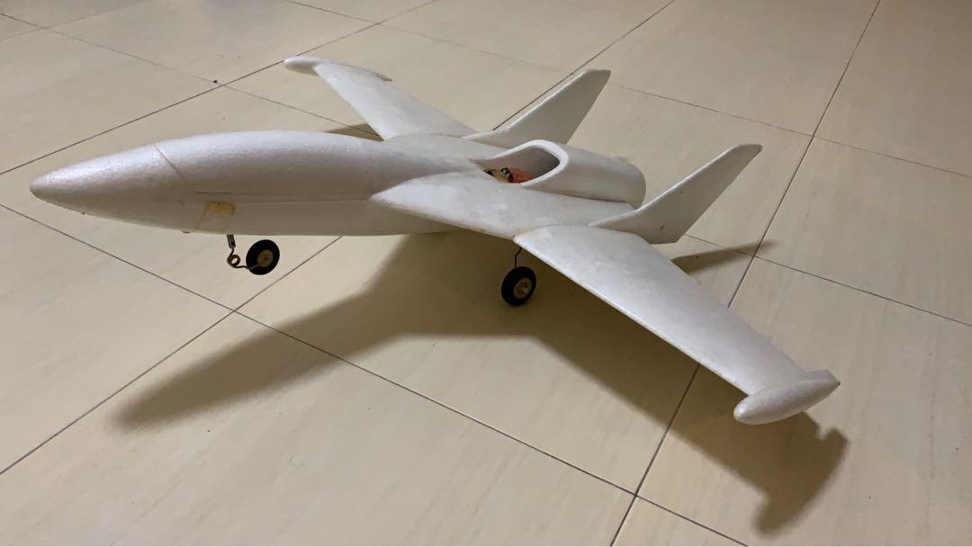 Styrofoam jet plane hotsell