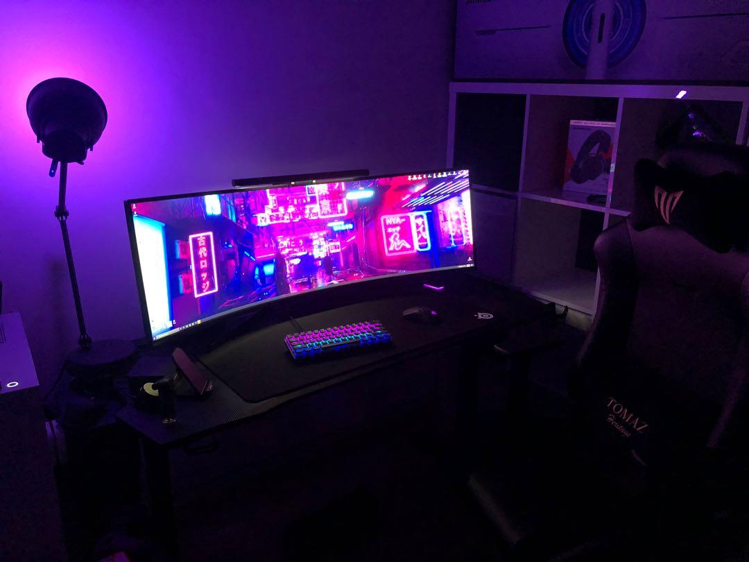 Samsung Odyssey G9 49” Curved 1000R 240Hz 1Ms, Computers & Tech, Parts