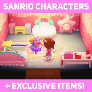 Sanrio Characters Exclusive Items! - Amiibo, or deliver items