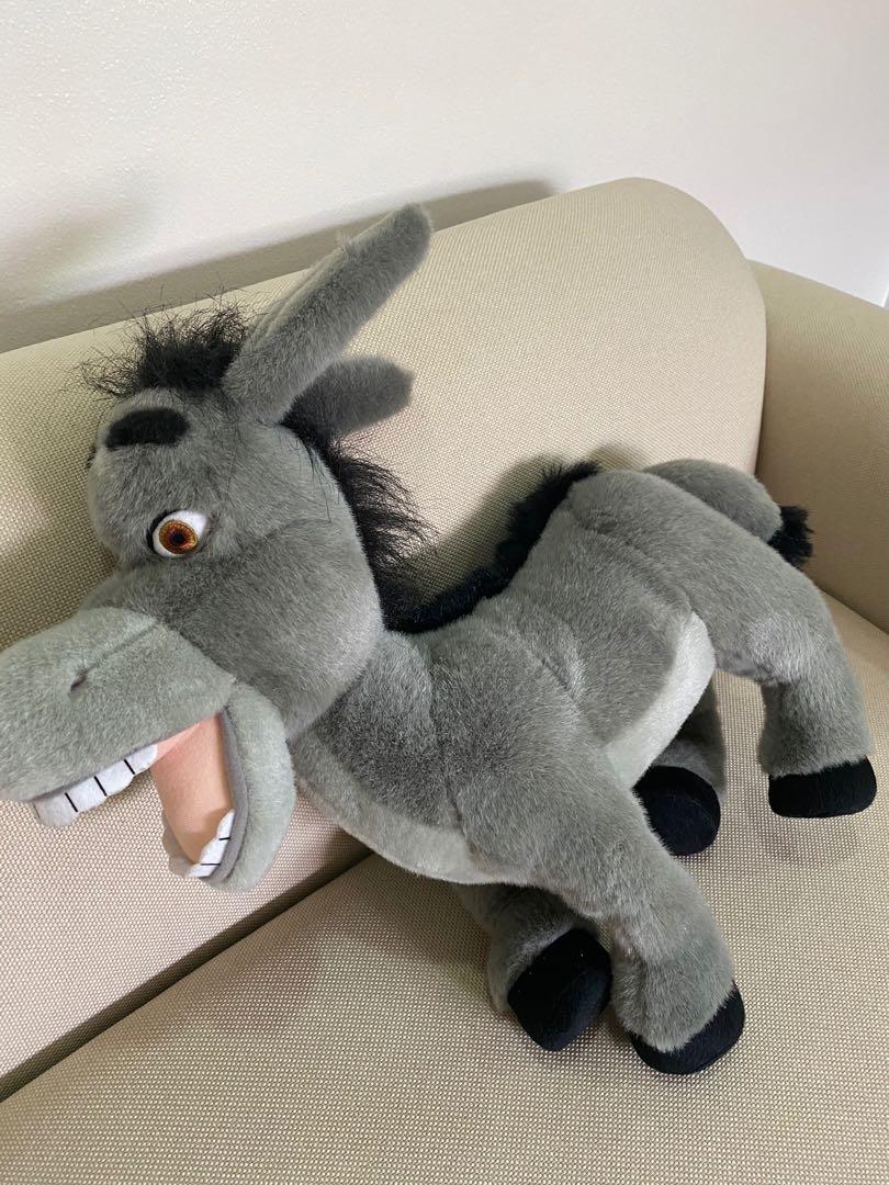 SHREK Donkey Stuffed Toy, Hobbies & Toys, Toys & Games on Carousell