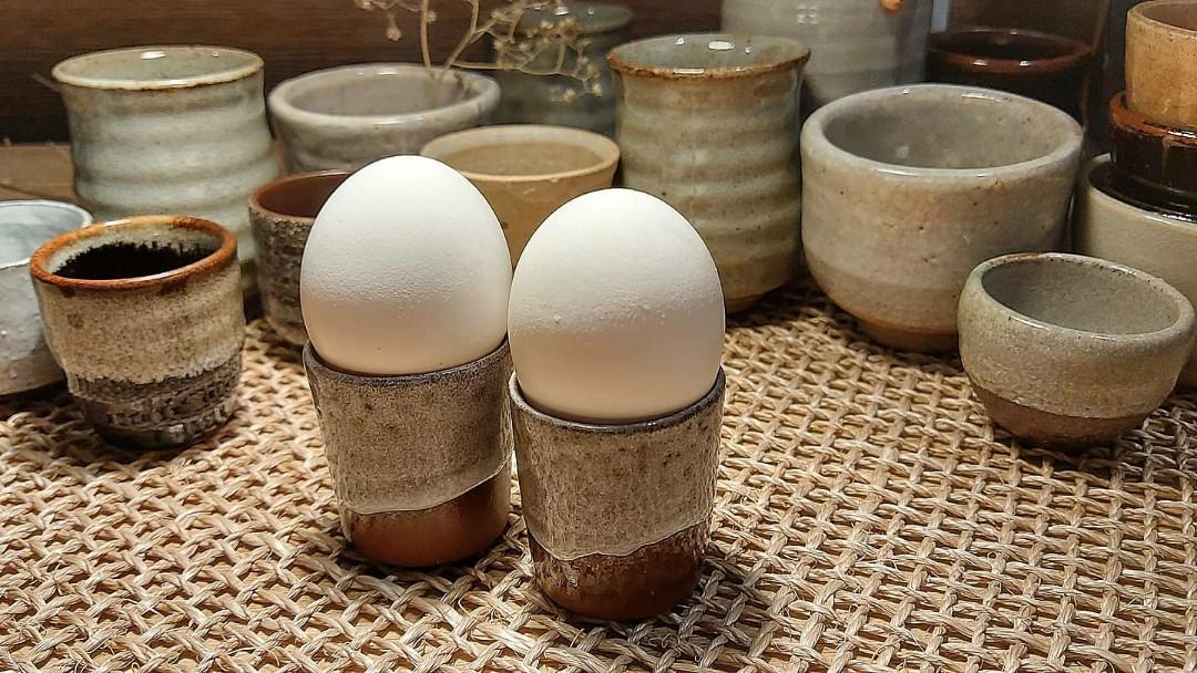 Special egg cups nordic minimalist rustic (Category: Dinnerware & Cutlery) located in Muntinlupa City. Submitted by 7tablespoons (Listing ID 1075838632, Image 2). Description: Special egg cups to entice your kids to eat 🏷Php100.00 each.