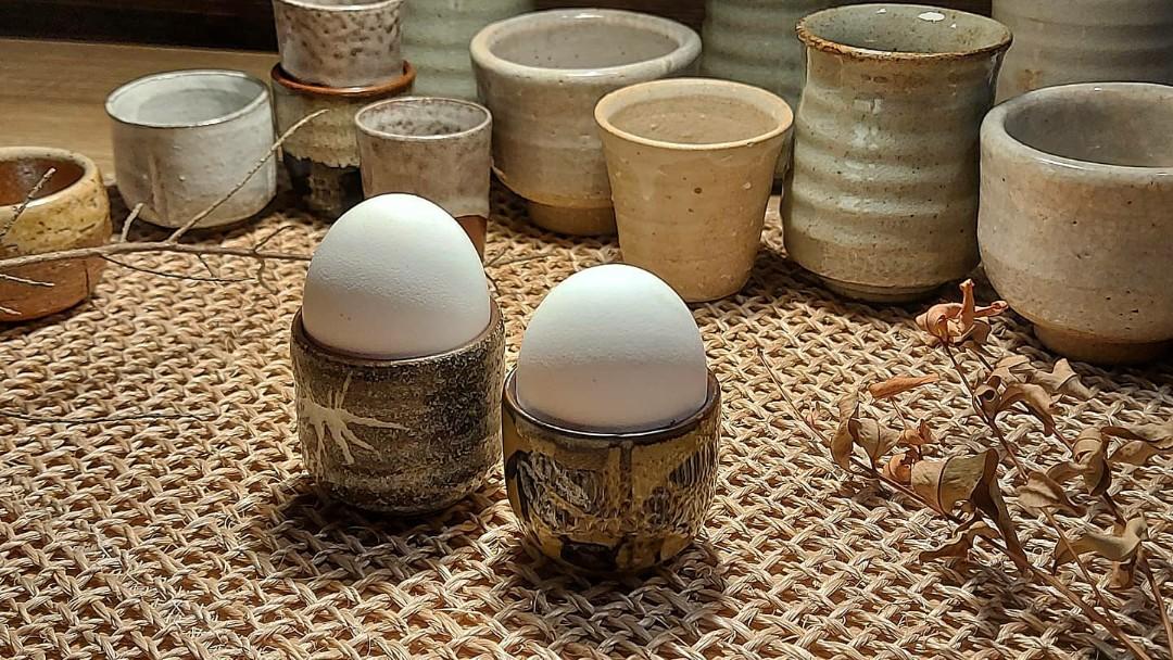 Special egg cups nordic minimalist rustic (Category: Dinnerware & Cutlery) located in Muntinlupa City. Submitted by 7tablespoons (Listing ID 1075838632, Image 3). Description: Special egg cups to entice your kids to eat 🏷Php100.00 each.