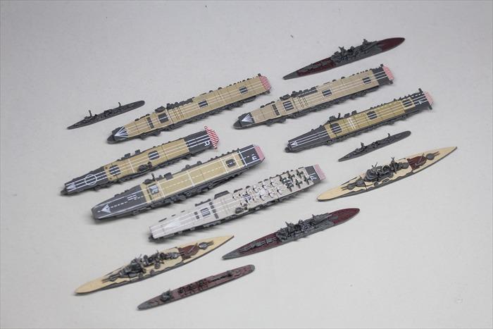 1/2000 洋上模型 連合艦隊コレクション九 全6種セット 洋上模型 連合艦隊