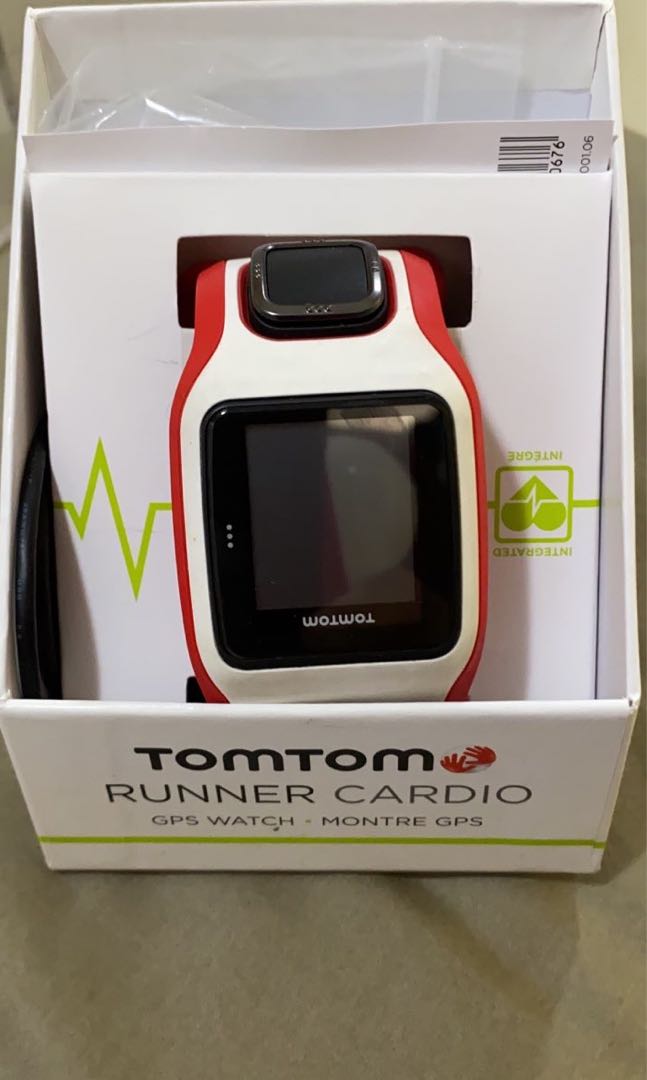 tomtom runner cardio watch