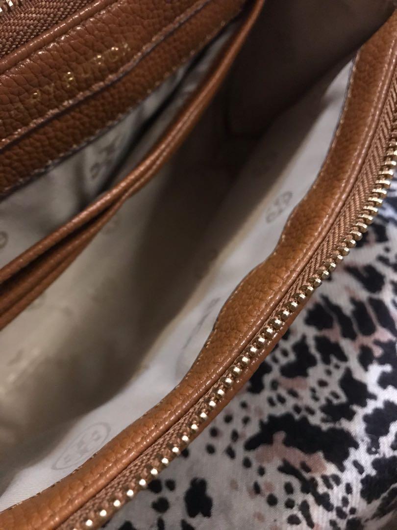 Marsden leather wallet crossbody bag tory burch clearance