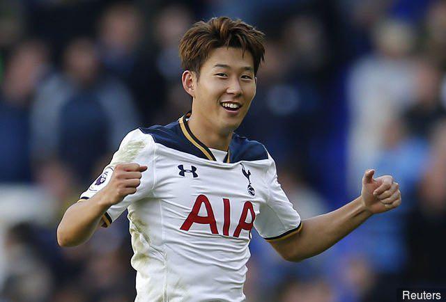 Son Heung Min 16 17 Tottenham Hotspurs Home Soccer Jersey