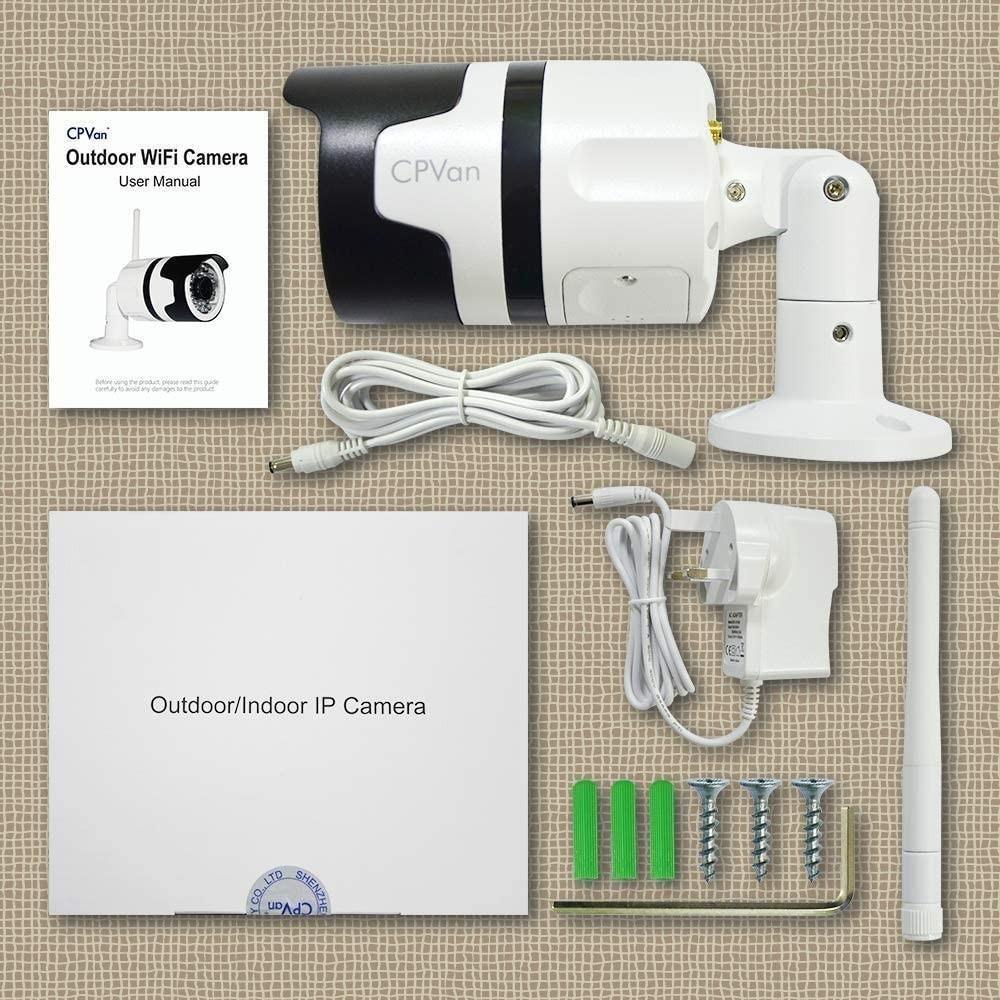 Cpvan 1080p outdoor security camera store manual