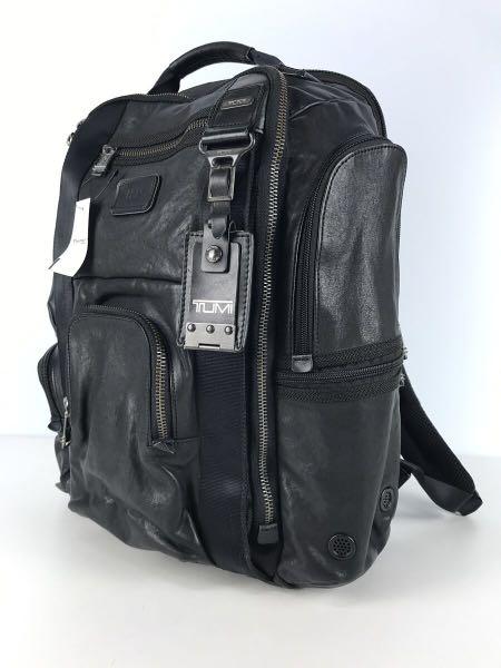 Used tumi on sale leather backpack
