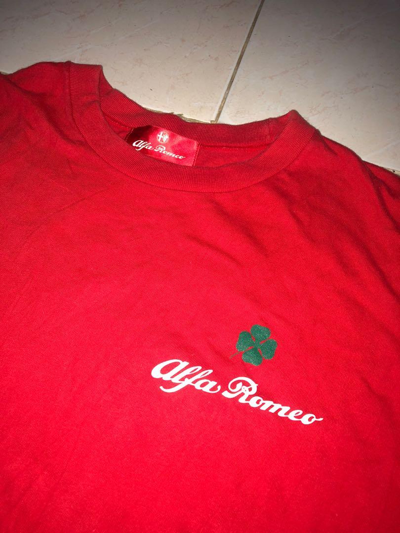 Vintage alfa romeo t shirt Men s Fashion Tops Sets Tshirts
