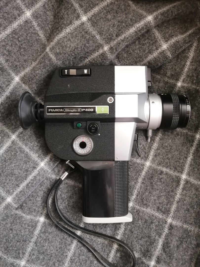 Vintage Fujica P400 Single 8mm Movie Camera, Photography, Video