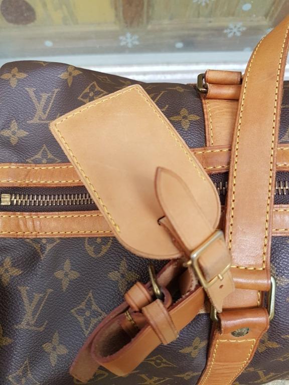 Sac souple cloth travel bag Louis Vuitton Brown in Cloth - 36638190