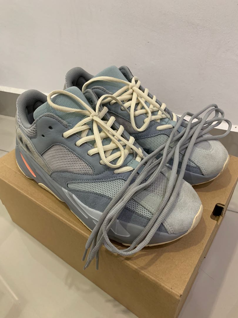 yeezy inertia lace swap