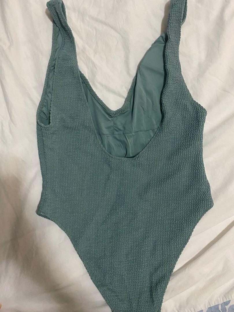 zara crinkle swimsuit