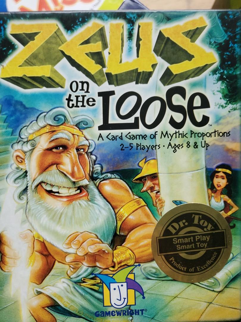 Zeus on the loose gamewright, Hobbies & Toys, Toys & Games on Carousell
