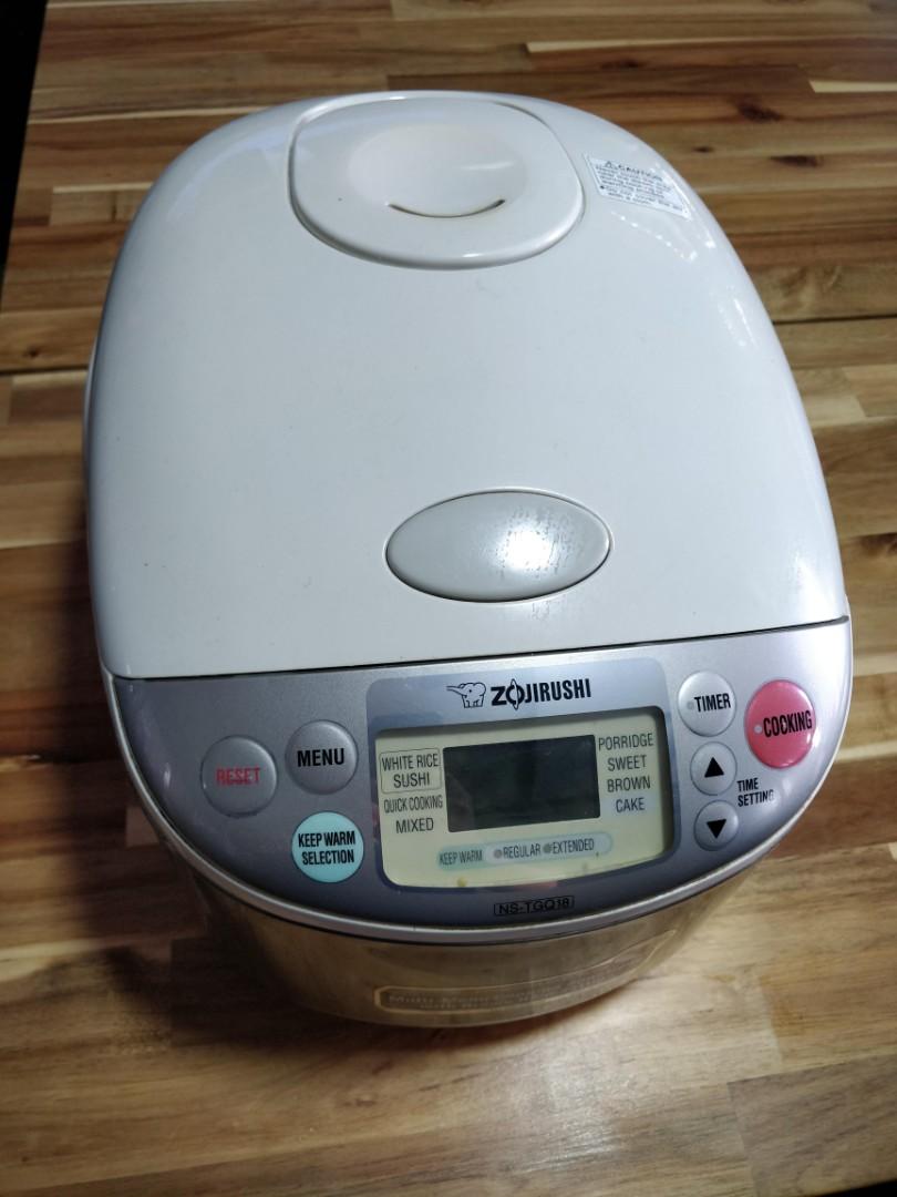 Zojirushi Rice Cooker 10 Cup 1.8 L, TV & Home Appliances, Kitchen