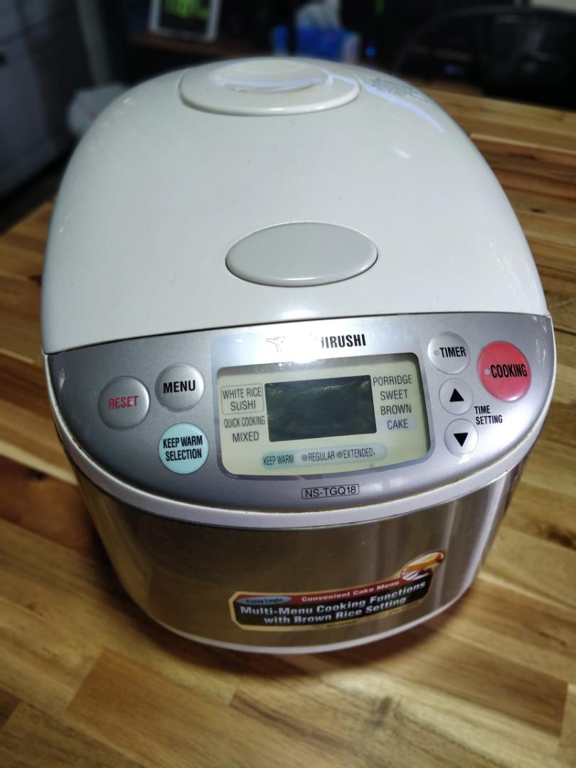 Zojirushi Rice Cooker 10 Cup 1.8 L, TV & Home Appliances, Kitchen
